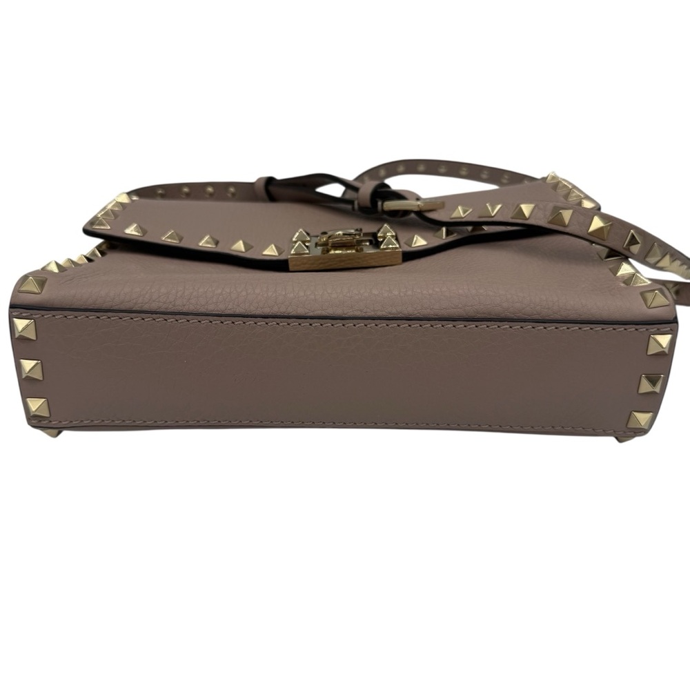 Valentino Garavani Small Rockstud Grainy Calfskin Crossbody Bag - Picture 7 of 16